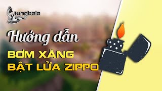 Hướng dẫn BƠM XĂNG ZIPPO | Cách bơm xăng chuẩn cho bật lửa Zippo | How to charge zippo lighter