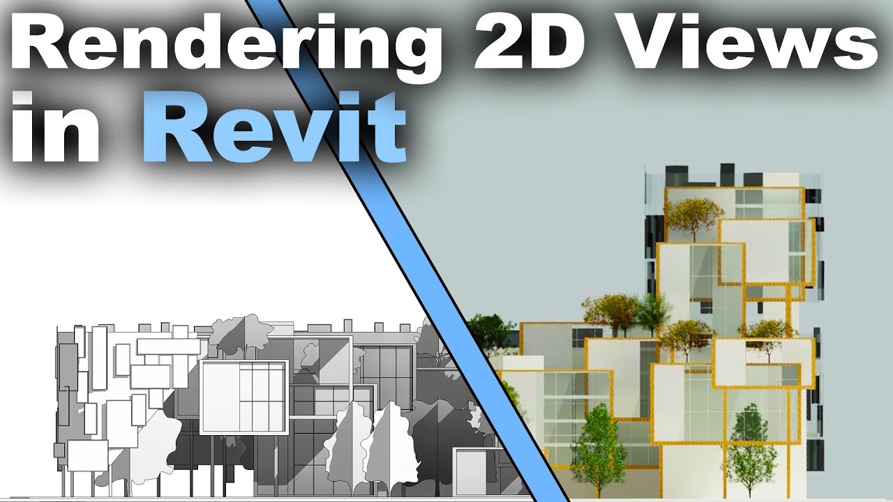 Revit Rendering Tutorial How To Make Hd Rendering Video In Revit 4k