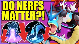 Is GYARADOS still TOP TIER after the NERFS?! | Pokemon Unite