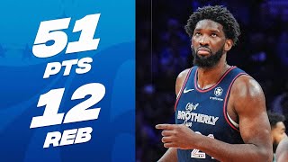 Joel Embiid Drops 2nd 50-PT Game of the Season | December 20, 2023