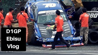 D1GP Ebisu Vlog + Crashes