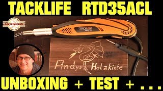 Tacklife RTD35ACL Multifunktionswerkzeug oder Dremel ? Unboxing und Test