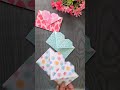 heart shaped paper envelopes oorigami heart envelopes diy paper craft origami shortvideo short