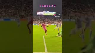 Y llegó el gol del empate