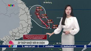 Dự báo thời tiết 19h45 - 12/02/2025 | Áp thấp nhiệt đới đi chậm | VTVWDB