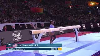 Simone Biles Beam Event Finals 2019 World Championships