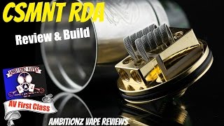 CSMNT RDA Review \u0026 Build (Cosmonaut RDA)by District Five \u0026 Mystery Mod Co. | AV First Class