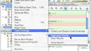 Ruby code coverage in NetBeans