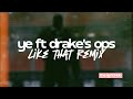 metro boomin, future ft kanye west $ ty dolla sign -  like that remix (lyric video)