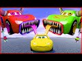 Lightning McQueen Eater Monsters | McQueen VS Lightning McQueen | Coffin Dance Meme Song (COVER)