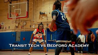 BROOKLYN RIVALRY CONTINUES IN OT THRILLER!!! Transit Tech vs Bedford Academy