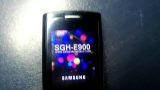 Samsung SGH-E900 recharge battery