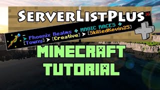 ServerListPlus Plugin Tutorial Minecraft 1.21.5