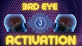 3rd Eye Activation Music - Open Third Eye Pineal Gland Activation Third Eye Stimulation