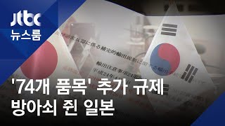 '워치리스트' 74개 품목…일, 한국 산업 직격탄 노린다