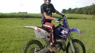 yz 125 first ride after rebuild