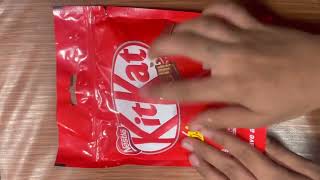 Nestle kitkat family pack unboxing review #ytvirlvideo #kitkat