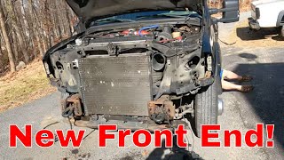 2003 F-350 6.0L Super Duty Front End Customization Pt1