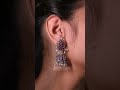 oxidized earring collection live now ags youtubeshorts shorts navratri earrings oxidized ad