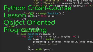 Python Crash Course Lesson 5 - OOP