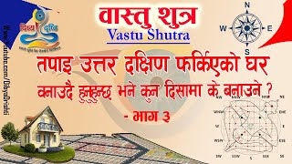 तपाइ उत्तर दक्षिण फर्किएको घर वनाउदै हुनुहुन्छ भने कुन दिसामा के बनाउने ?  Dibya Drishti