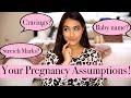 ANSWERING YOUR PREGNANCY ASSUMPTIONS  // Questions & Answers | Next With Nita