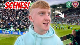 THE MOMENT HIBS FINALLY WON the EDINBURGH DERBY v HEARTS! 🤯