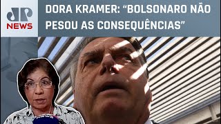 Bolsonaro prepara alternativa caso fique inelegível; Dora Kramer comenta