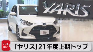 「ヤリス」21年度上期トップ トヨタ車５年ぶりの首位（2021年10月6日）