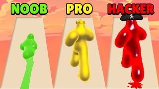 🤢 NOOB vs 😎 PRO vs 😈 HACKER - Blob Runner 3D | Download Play Store APK