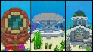 8 Underwater Minecraft House Ideas!
