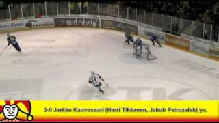 Lukko-Jokerit-ottelun maalit 22.1.2011