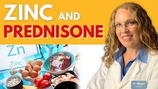 Can I take zinc with prednisone?