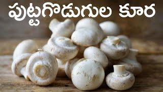 వేడి వేడి పుట్ట గొడుగులు కూర #mashrum #puttagodugulu #easyrecipe #homemade #bestcookingvideos