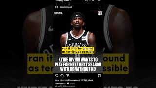 KD wants the Nets to FIRE EVERYONE