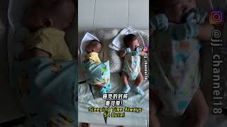 睡觉的时候最可爱！Sleeping Time Always So Cute！双胞胎成长过程记录 (Twin Diary)｜J \u0026 J Channel