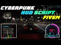 Free Cyberpunk 2077 HUD for FiveM | ES-CYBERHUD | QBCore/ESX | FiveM Tutorial #106