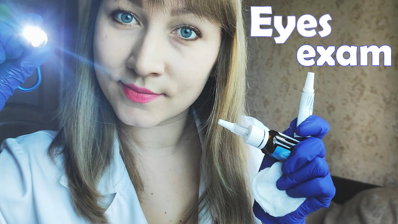 Asmr In 1 Minute Eye Exam Youtube