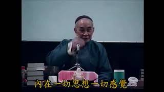 南怀瑾 ：紫阳真人参禅一偈！