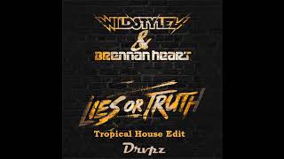 Wildstylez \u0026 Brennan Heart - Lies Or Truth (Drvpz Tropical House Edit) #hardstyle #summer #edit