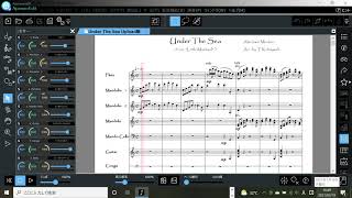 アンダー・ザ・シー（Under The Sea） マンドリン合奏用アレンジ