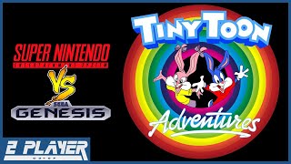 Tiny Toon Adventures: Buster Busts Loose vs Buster's Hidden Treasure - Versus S3E3