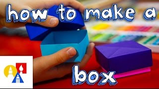 How To Fold An Origami Box With Lid