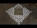 15 x 1 dots elegant margazhi madha beautiful sikku kolam kambi kolam sathyaselva arts