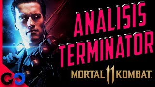 Mortal Kombat 11 Terminator Análisis de GAMEPLAY y REFERENCIAS!!!