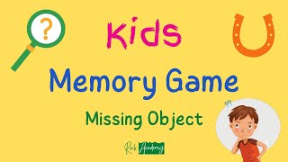 Early Years+ Kids Popular Memory Game - Missing Object 3