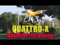 (BEST Affordable Quadcopter) Quattro-X Quad Review | DansTube.TV