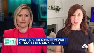 Wha a $15 hourly minimum wage means for Main Street