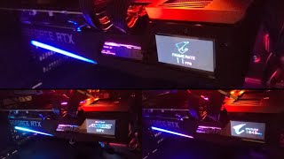 How to Use AORUS LCD Edge View