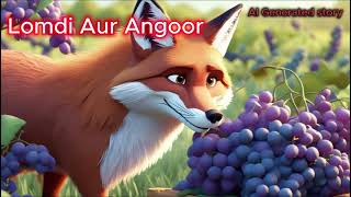 भूखी लोमड़ी/लोमड़ी और अंगूर | hungry #fox | #panchatantrastoriesinhindiwithmoral